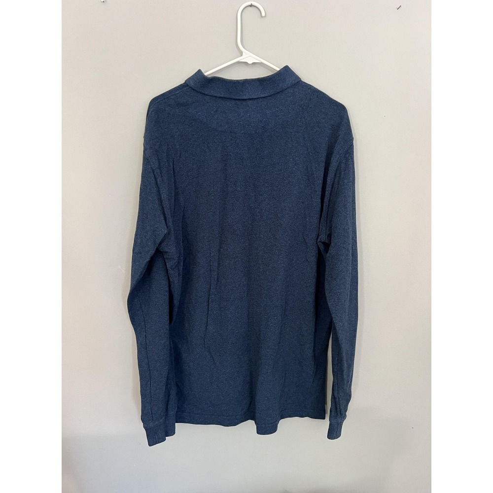 Rodd & Gunn Pullover‎ Shirt Mens XL Blue Long Sleeve Polo Cotton Casual - Picture 2 of 10